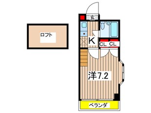 メイローズ市原の物件間取画像